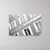 Europe, Autriche, Salzbourg. Lieu de naissance de