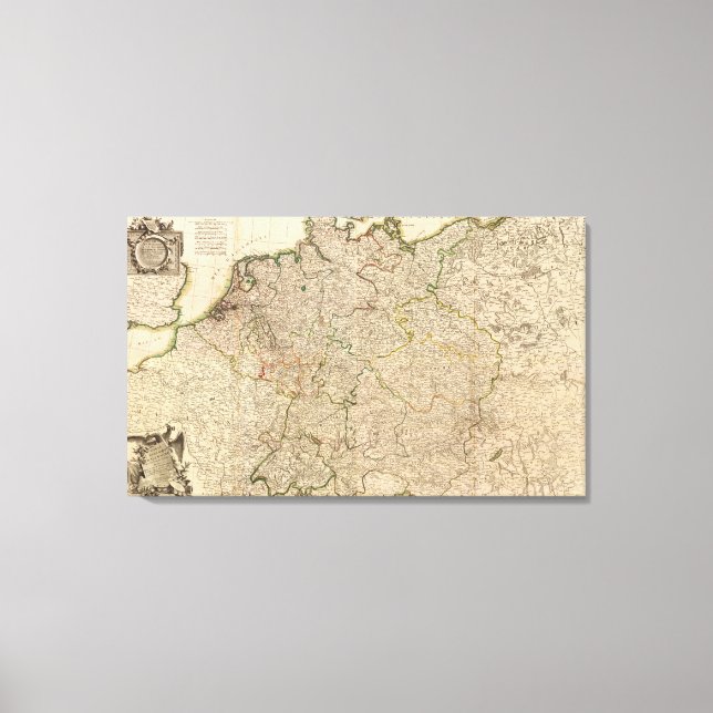 Toile Europe centrale (Recto)