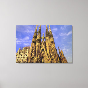 Toile Europe, Espagne, Barcelone, Sagrada Familia