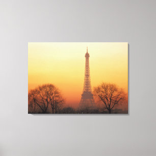 Toile Europe, France, Paris. Tour Eiffel (Moyen