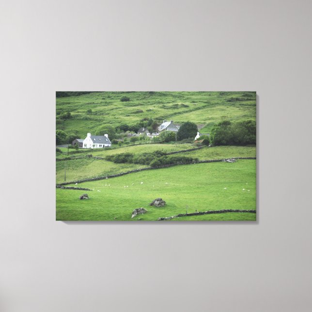 Toile Europe, Irlande, Comté de Kerry, Circuit de Kerry. (Recto)