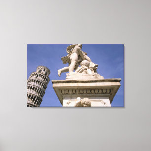 Toile Europe, Italie, Toscane, Pise. Piazza dei