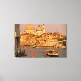 Toile Europe, Italie, Vénétie, Venise. Vue du coucher 