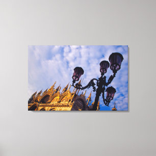 Toile Europe, Italie, Venise. Basilique byzantine et