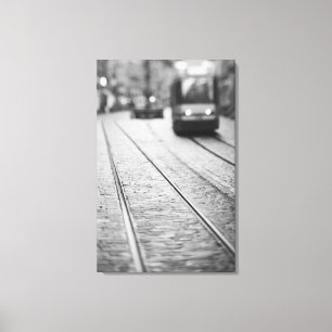 Toile Europe, Suisse, Berne. Voies de tramway,