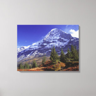 Toile Europe, Suisse, Eiger. Les couleurs d'automne abon