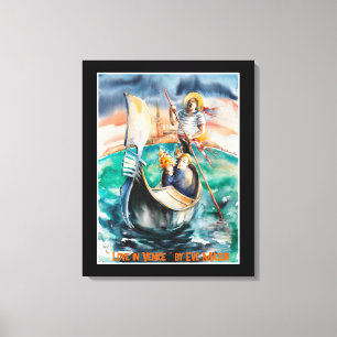 Toile EVE L'Amour Peint à Venise, Italie