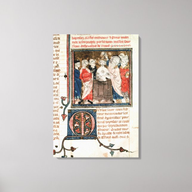 Toile Évêque de Rheims (Recto)