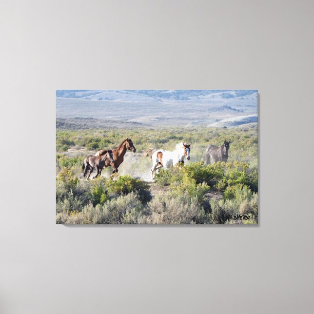 Toile Exécuter Free Forever (Recto)