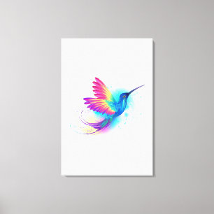 Toile Exotic Rainbow Hummingbird
