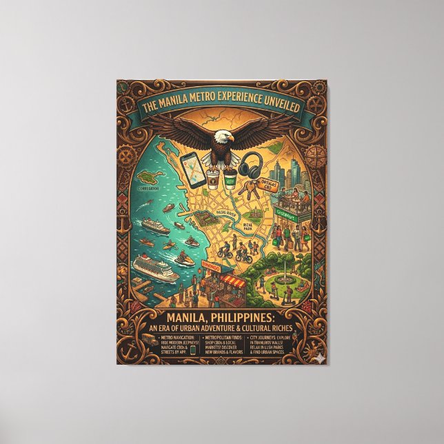 Toile Expérience du Metro Manila (Recto)