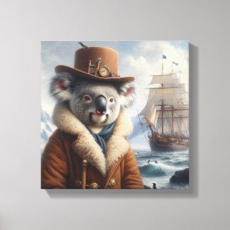 Toile Explorateur Arctique Koala