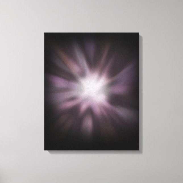 Toile Explosion Cosmique - Explosion dans l'Espace sur F (Recto)
