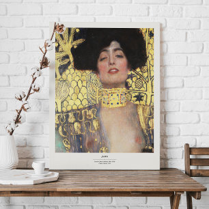 Toile Exposition d'art Gustav Klimt Judith Imprimer
