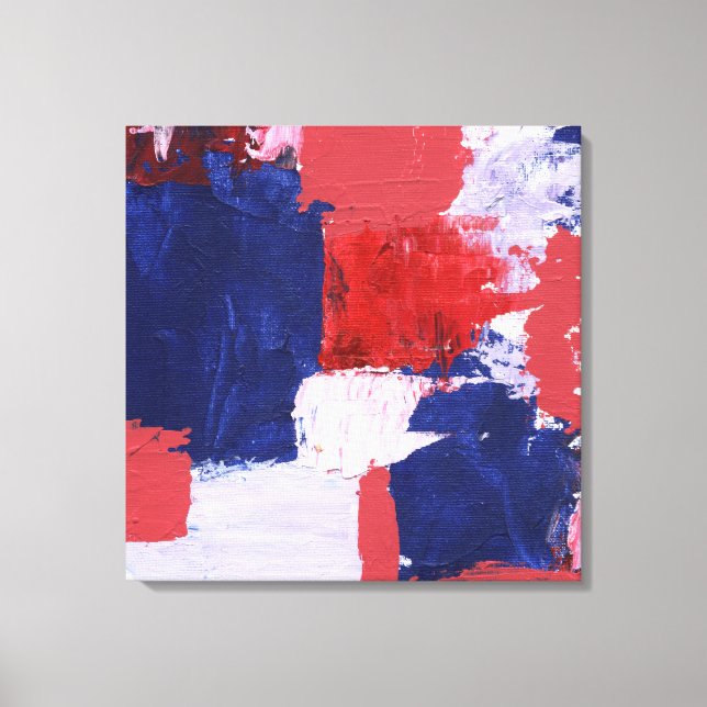 Toile Expression Abstraite #1 par Michael Moffa (Recto)