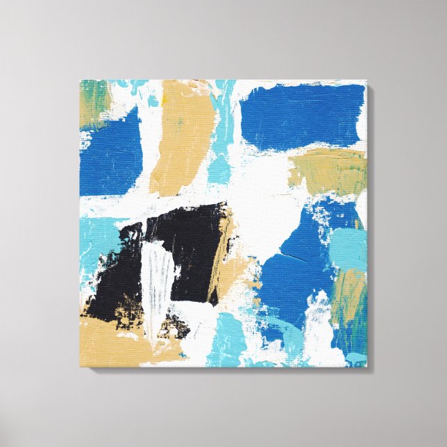 Toile Expression Abstraite #6 par Michael Moffa (Recto)