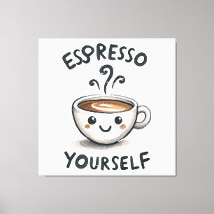 Toile Exprimez-vous café