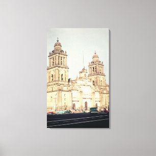 Toile Extérieur de la cathédrale de Mexico