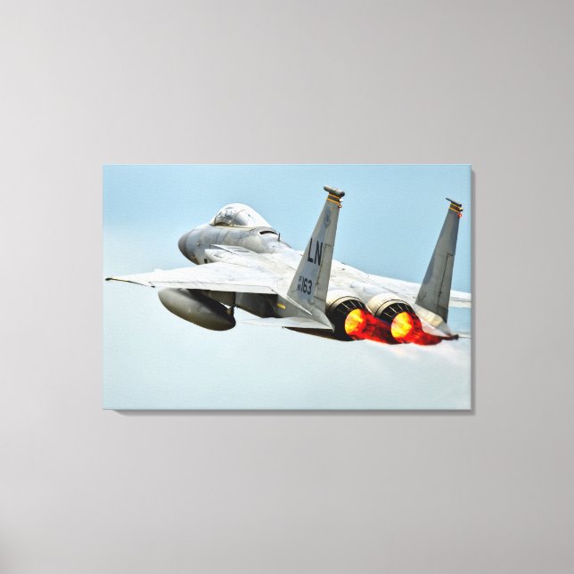 Toile F-15C EAGLE 24x36 (Recto)