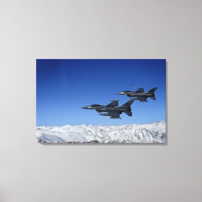 Toile F-16 de l'armée de l'air américaine (Recto)