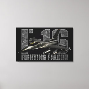 Toile F-16 Faucon combattant