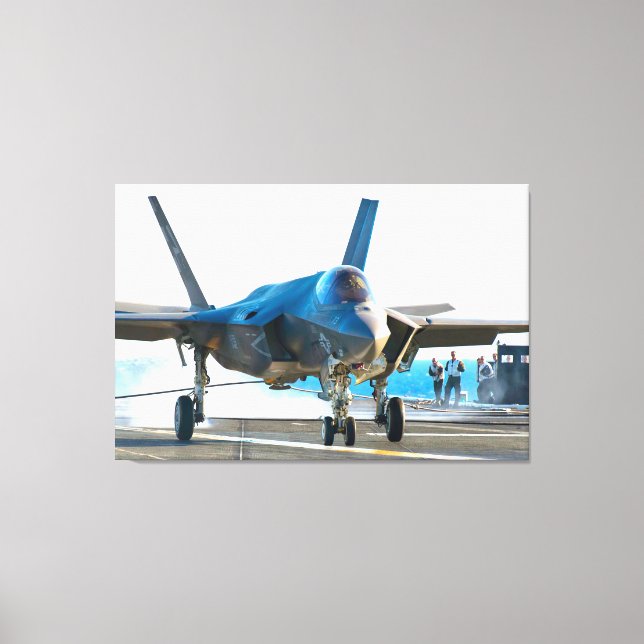 Toile F-35C LIGHTNING II 32x48 (Recto)