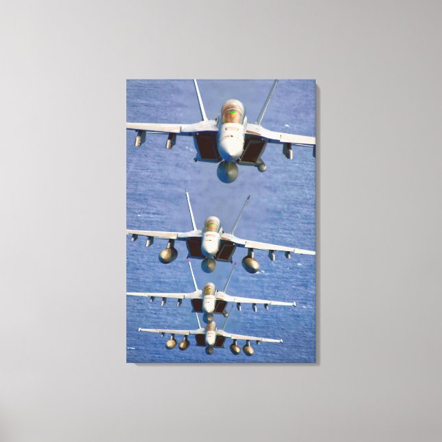 Toile F/A-18F SUPER HORNET 24x36 (Recto)