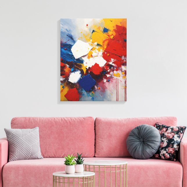 Toile Fabriqué pour vos murs : Collection Art & Canvas (Insitu(Salon))