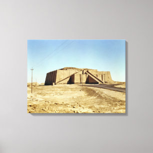 Toile Façade du nord-est du ziggurat, c.2100 AVANT JÉS