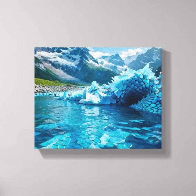 Toile "Faire fondre la crise des glaces" (Recto)