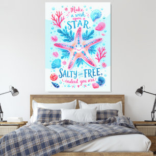 Toile Faire un vœu 