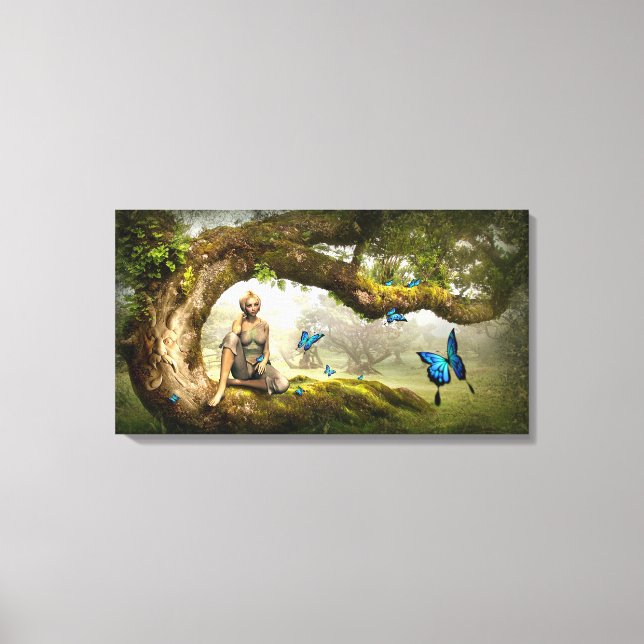 Toile Fairyland et Papillons (Recto)