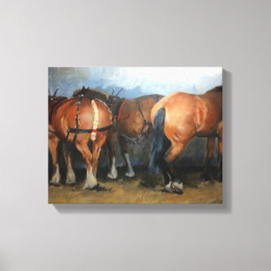 Toile Faisant une pause - exposition 2012 de Chertsey