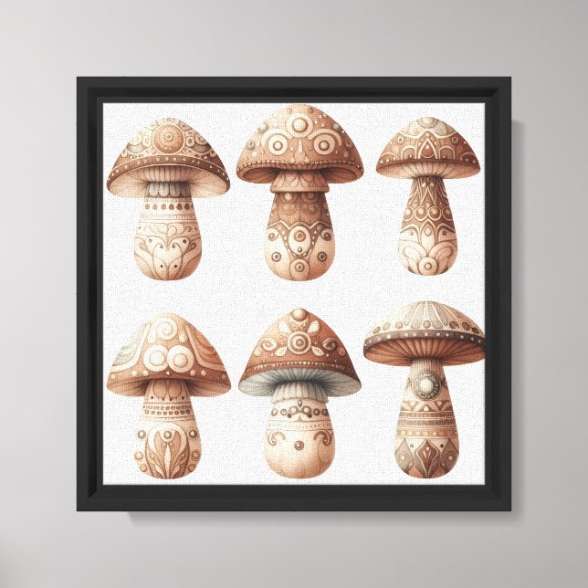 Toile Faiseur de champignons (Recto)
