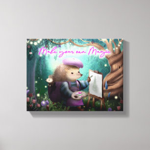 Toile Faites vos propres enfants magiques salle d'art mu