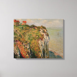 Toile Falaise de Claude Monet chez Dieppe, 1882