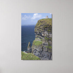 Toile Falaises panoramiques de Moher et tour d'O'Brien
