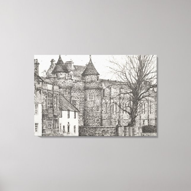 Toile Falkland Palace Scotland. 2007 (Recto)