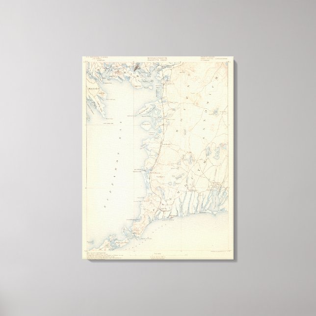 Toile Falmouth, Massachusetts (Recto)