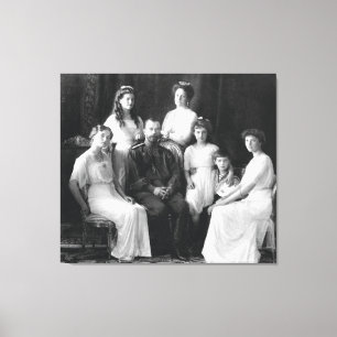 Toile Famille impériale russe, Chambre de Romanov (1913