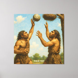 Toile Fantaisie Basket-ball Préhistorique Mignon Final