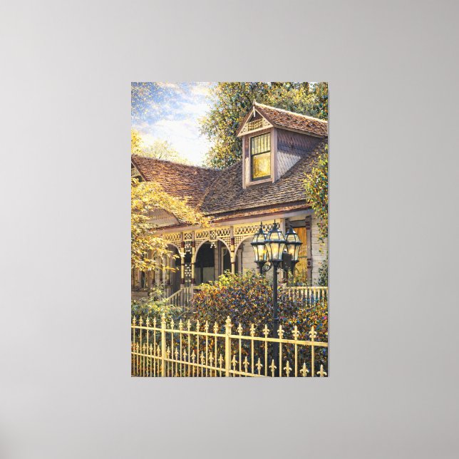 Toile Fantaisie Gingerbread Victorien I (Recto)