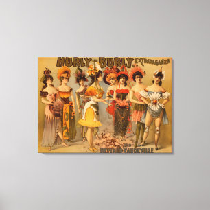Toile Fantaisie turbulente et vaudeville de raffinage