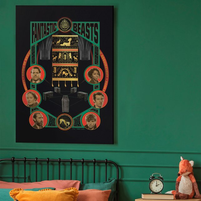 Toile Fantastic Beasts Room of Requirement Graphic (Créateur téléchargé)