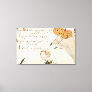 Toile Fantômes de GreetingJack-O-Lanterne de Halloween