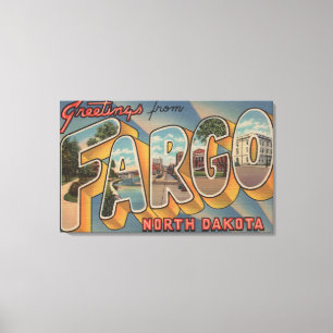 Toile Fargo, le Dakota du Nord - grandes scènes de