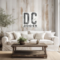 Farmhouse Rustic State Code postal DC