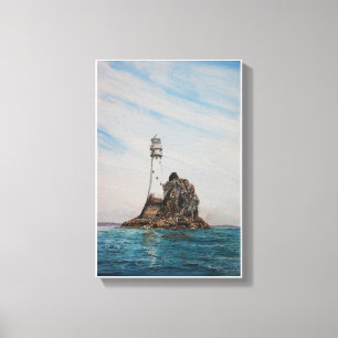 Toile Fastnet Lighthouse, Cork, Irlande