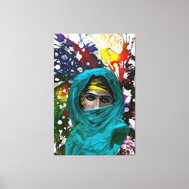 Toile Fatima par Michael Moffa (Recto)