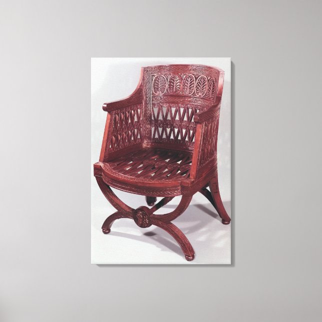 Toile fauteuil de style Louis XVI (Recto)